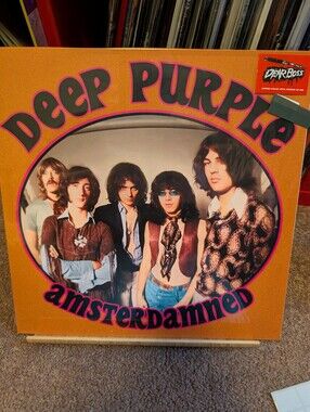 Deep Purple "Amsterdamned" Vinyl Record Live 1969